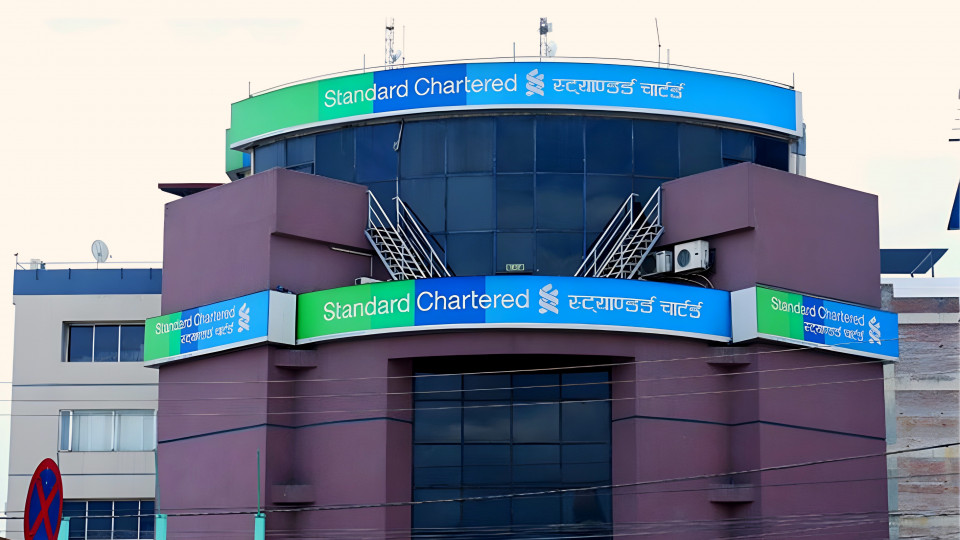 स्ट्याण्डर्ड चार्टर्ड बैंकले १९% लाभांश वितरण गर्ने
