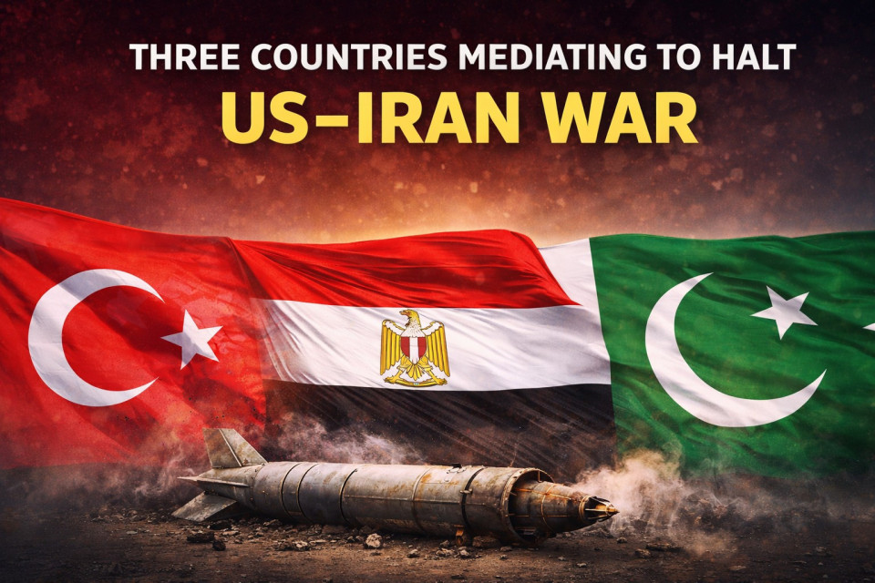 अमेरिका–इरान युद्ध रोक्न तीन देश सक्रिय, मध्यस्थतामा को-को छन् ?