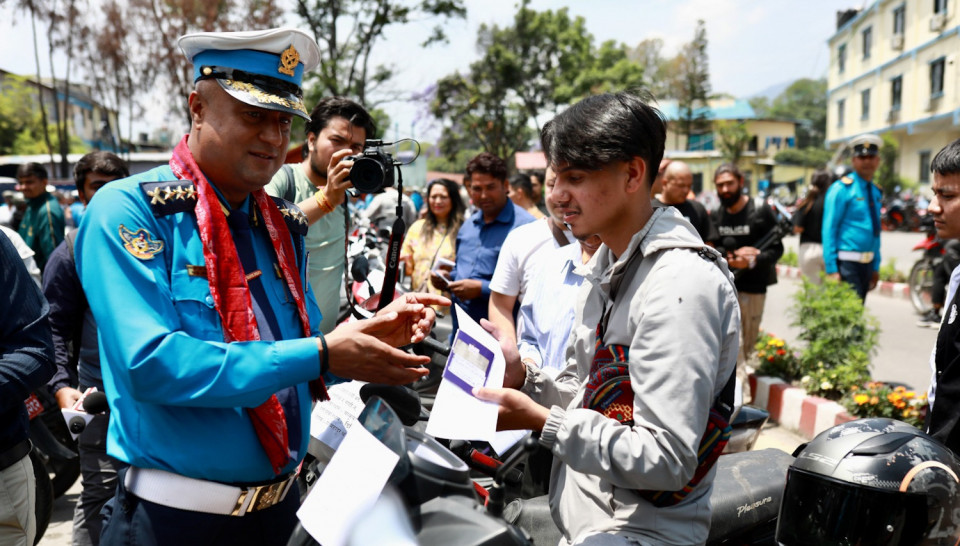 काठमाडौँमा चोरीका ६५ दुईपांग्रे सवारी फिर्ता