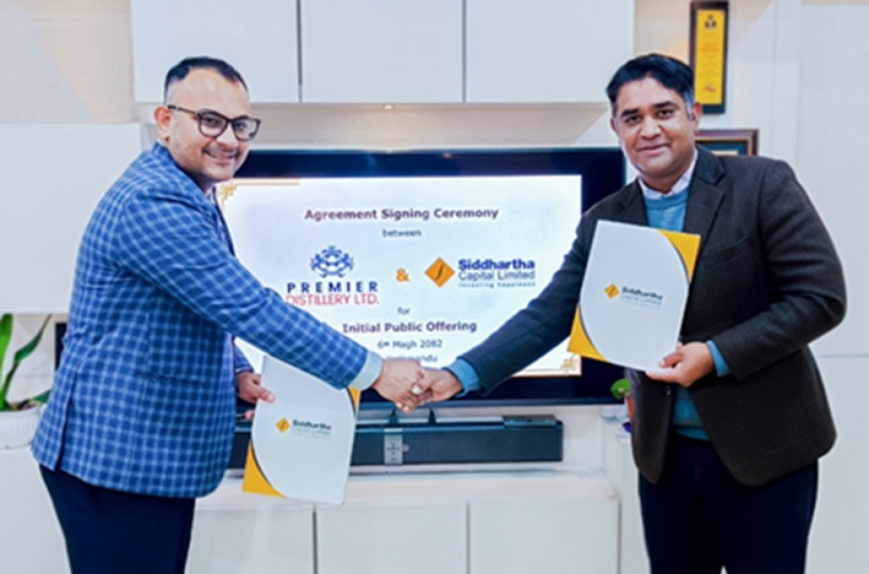 प्रिमियर डिष्टिलरीले आईपीओ जारी गर्ने, सिद्धार्थ क्यापिटल बन्यो बिक्री प्रबन्धक