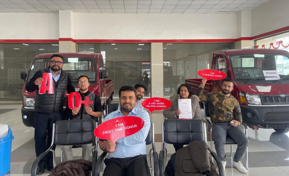 एमभी दुगड ग्रुपद्वारा देशव्यापी रक्तदान कार्यक्रम सम्पन्न