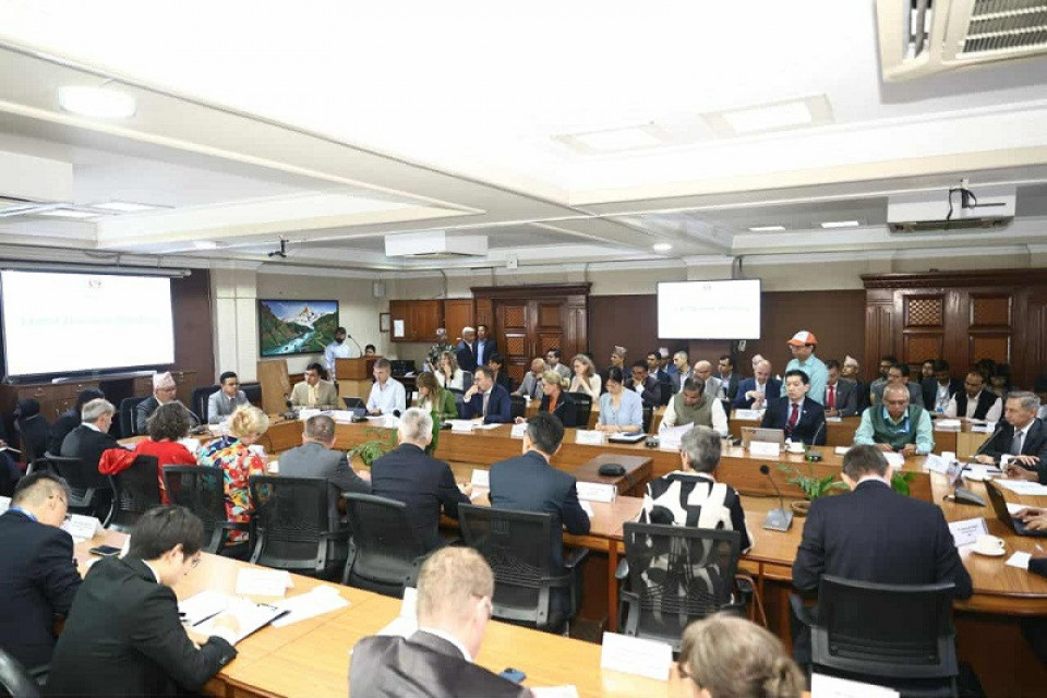 अर्थ मन्त्रालयमा स्थानीय विकास साझेदारहरुसँग छलफल तथा अन्तर्किया