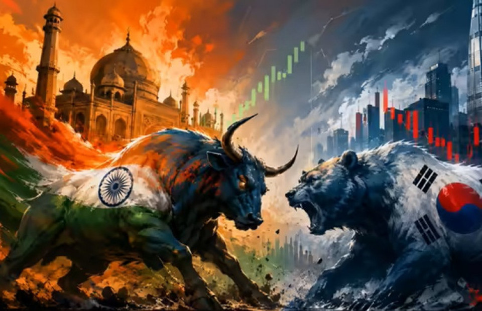 भारतलाई पछि पार्दै दक्षिण कोरिया बन्यो विश्वको छैटौँ ठूलो सेयरबजार