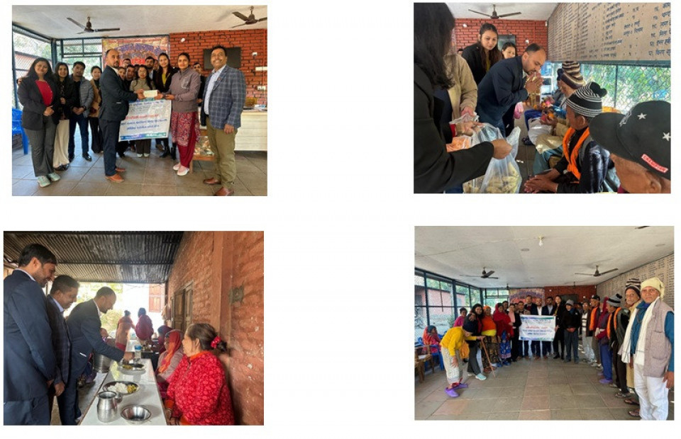 वार्षिकोत्सवको अवसरमा इन्फिनिटी लघुवित्तको सामाजिक कार्य