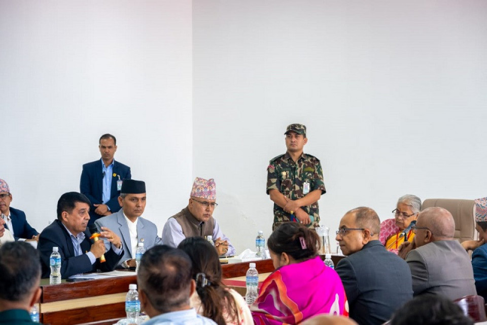 प्रधानमन्त्री निजी क्षेत्र छलफल: पुनरुत्थानका लागि निजी क्षेत्रको सुरक्षा, समन्वय र सहकार्य