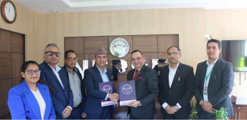 नबिल बैंकको ऋणपत्र सूचीकृत