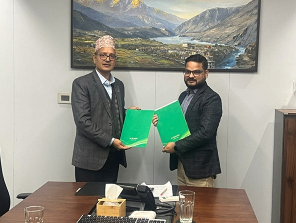 लामिनार टाइल्स र नबिल बैंकबीच ‘च्यानल फाइनान्सिङ’ सुरु गर्न सम्झौता