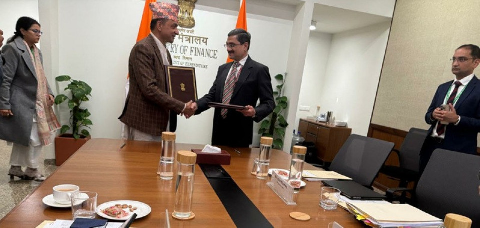 नेपाल र भारतबीच निकासी गरिने वस्तु आइपुग्नु अगावै सूचना आदानप्रदान गर्नेसम्बन्धी समझदारीपत्रमा हस्ताक्षर