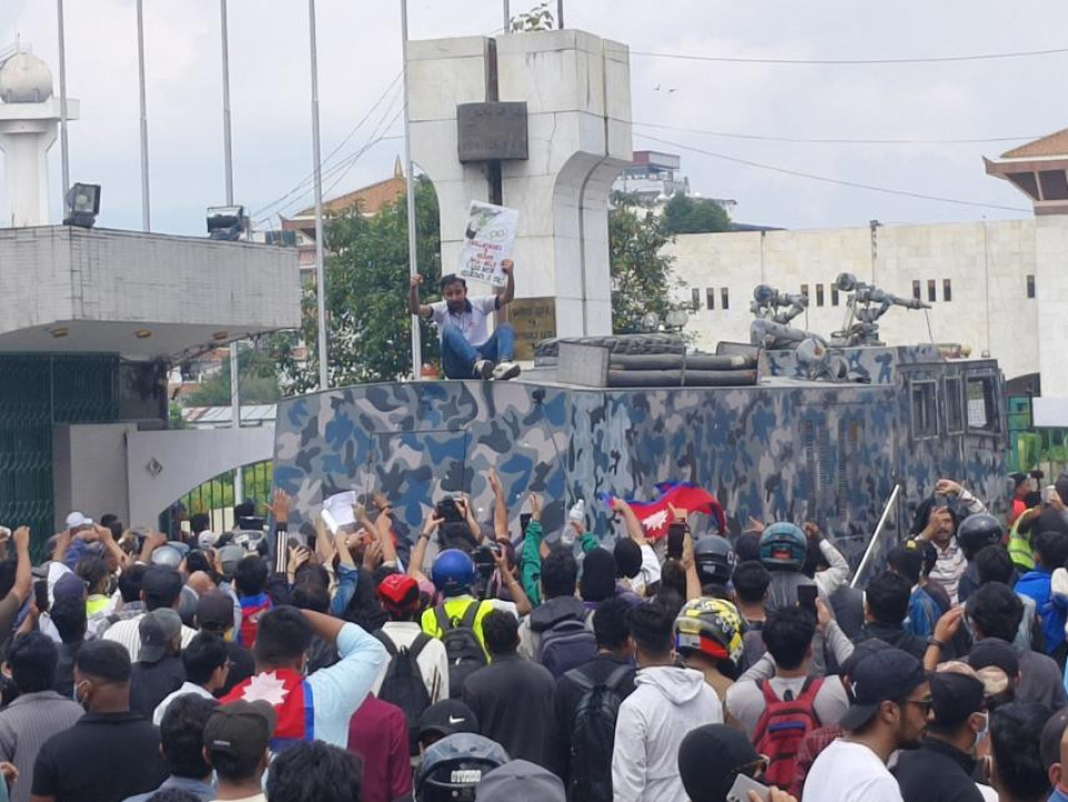 जेन-जी आन्दोलनबीच राष्ट्रिय सभा बैठक स्थगित