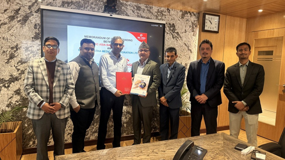 एनआईसी एशिया बैंकका ग्राहकलाई भारतको अपोलो हस्पिटलमा उपचार गर्दा १०%सम्म छुट सुविधा