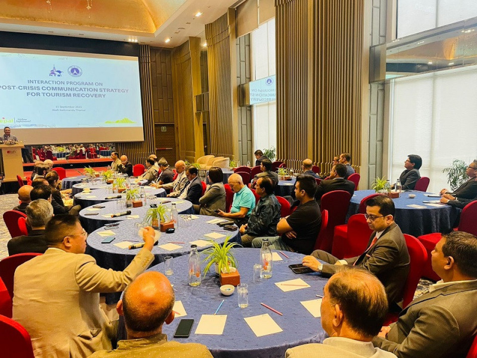 नेपालको पर्यटन क्षेत्रलाई पुनर्रुत्थान गर्न सरकार, बोर्ड र व्यवसायीको सामूहिक एक्यबद्धता