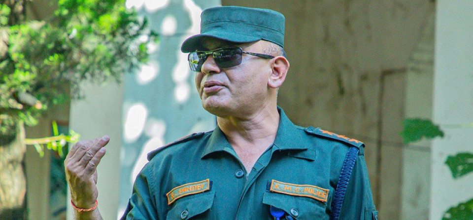 जिम्मेवारीबाट बाहिरिँदै महानगर प्रहरी प्रमुख राजुनाथ पाण्डे