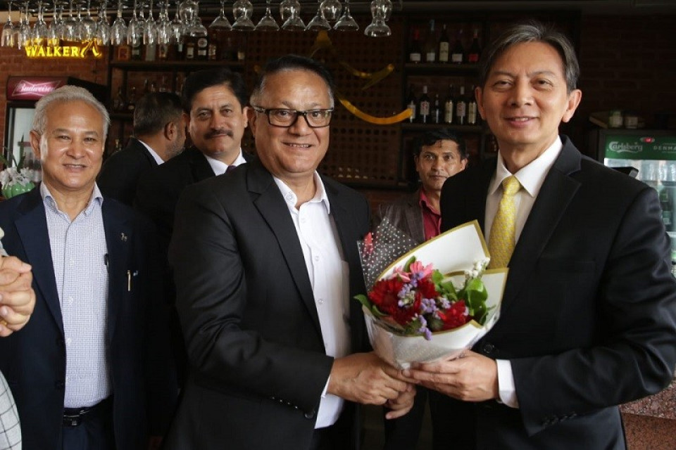 थाई राजदूत सुवापोङलाई व्यवसायीको स्वागत, थाइल्याण्डका अवसर सदुपयोगमा सहयोग पुर्याउन आग्रह